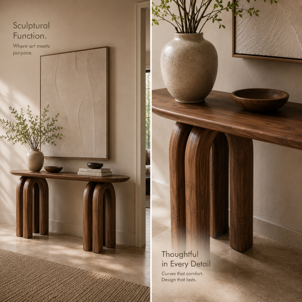 Talia Soft Edge Console Table - Design 419 - product image 03