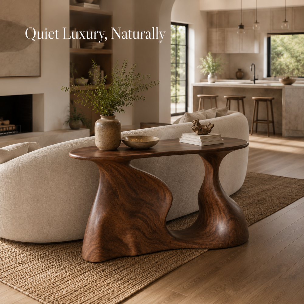 Vale Sculptural Entry Console Table - Design 420 - product image 04