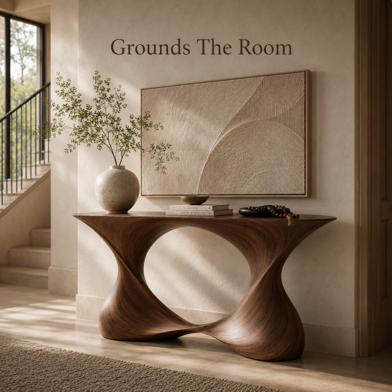 Celine Warm Modern Console Table - Design 422 - product image 08