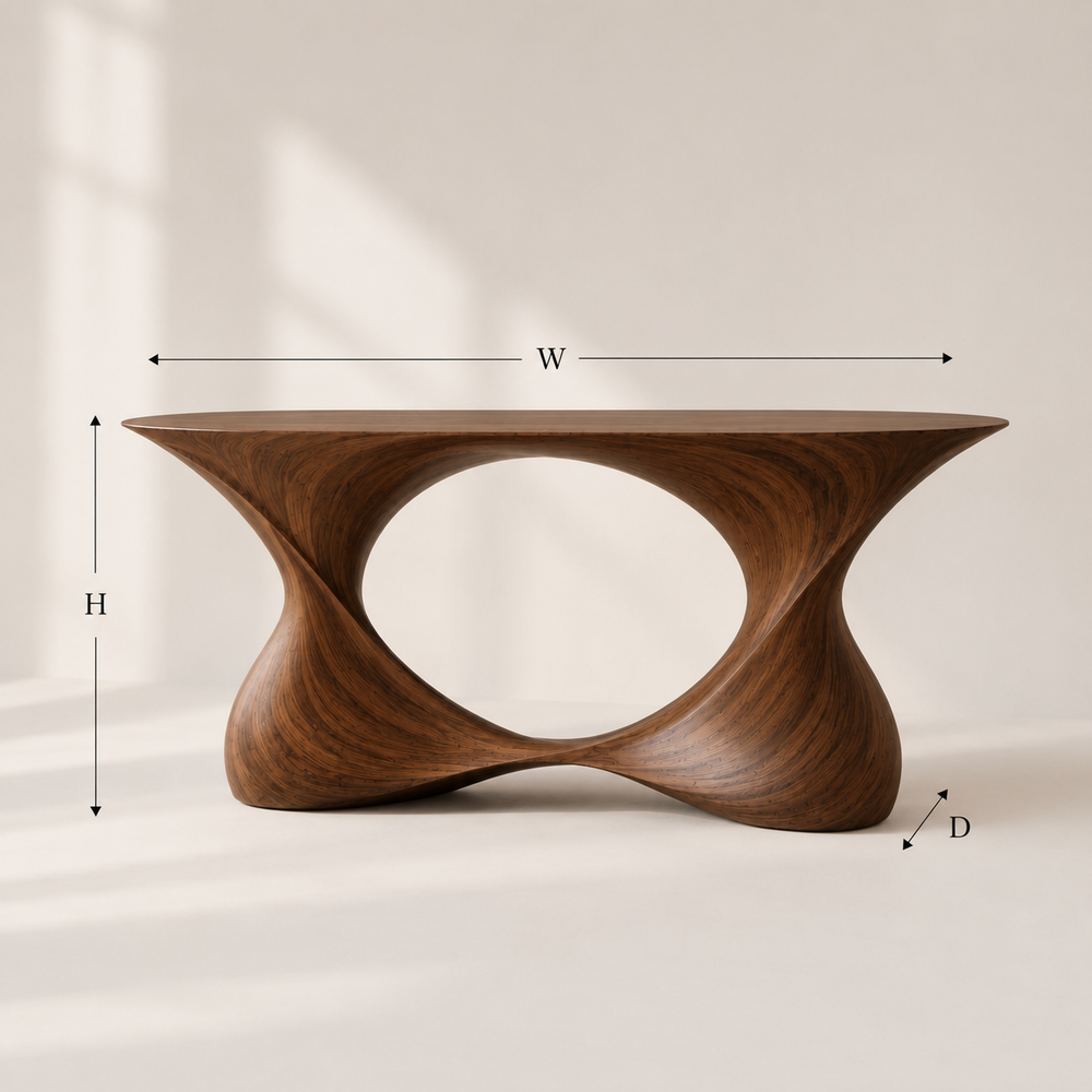 Celine Warm Modern Console Table - Design 422 - product image 09