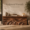 Aurelle Sculptural Console Table - Design 425 - main view