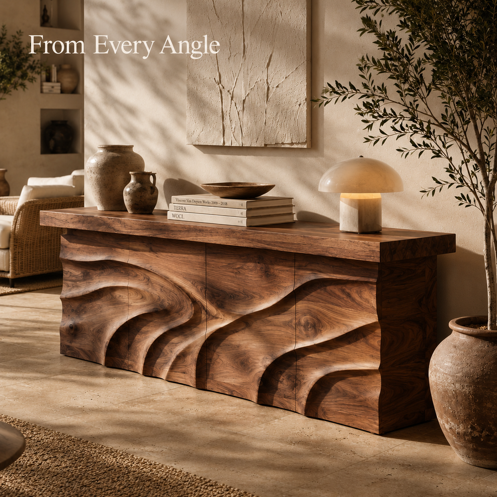 Aurelle Sculptural Console Table - Design 425 - product image 02
