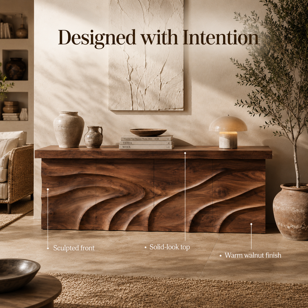Aurelle Sculptural Console Table - Design 425 - product image 07