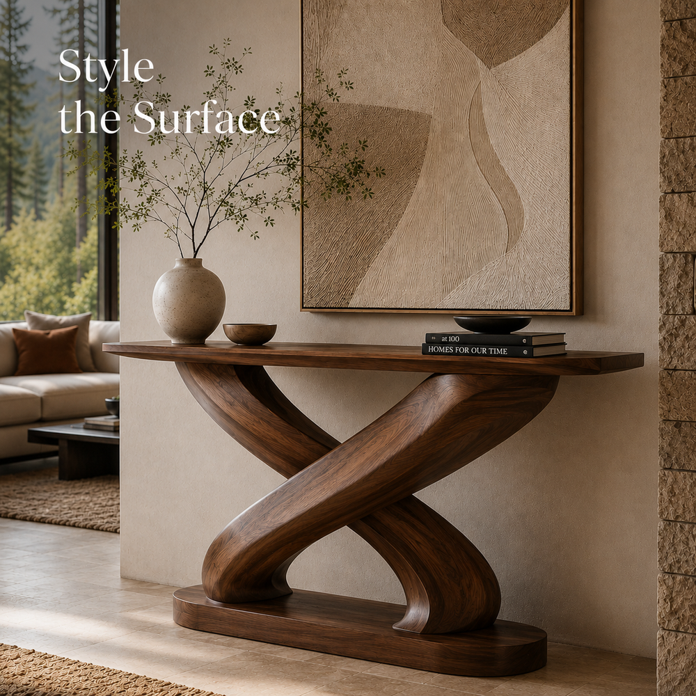 Caldera Organic Hall Console Table - Design 427 - product image 06
