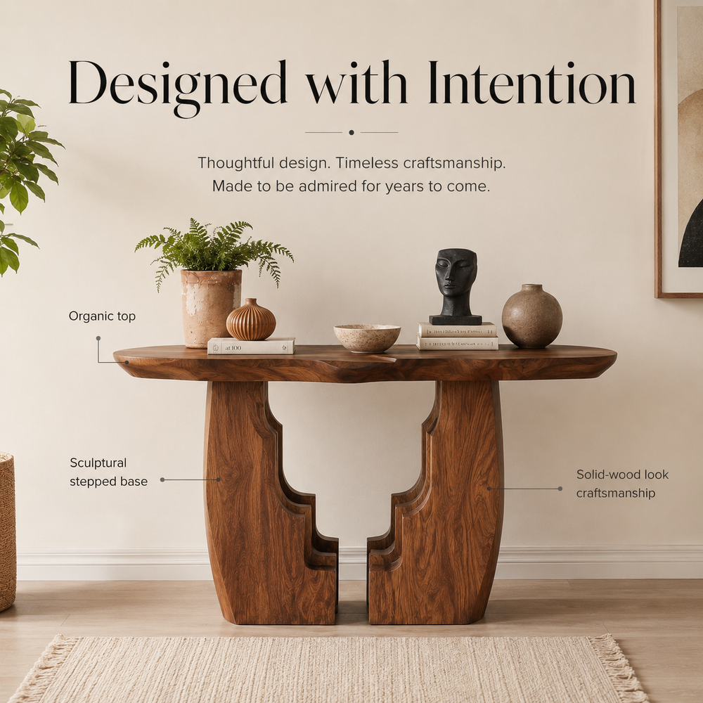 Veyra Soft Curve Console Table - Design 430 - product image 08