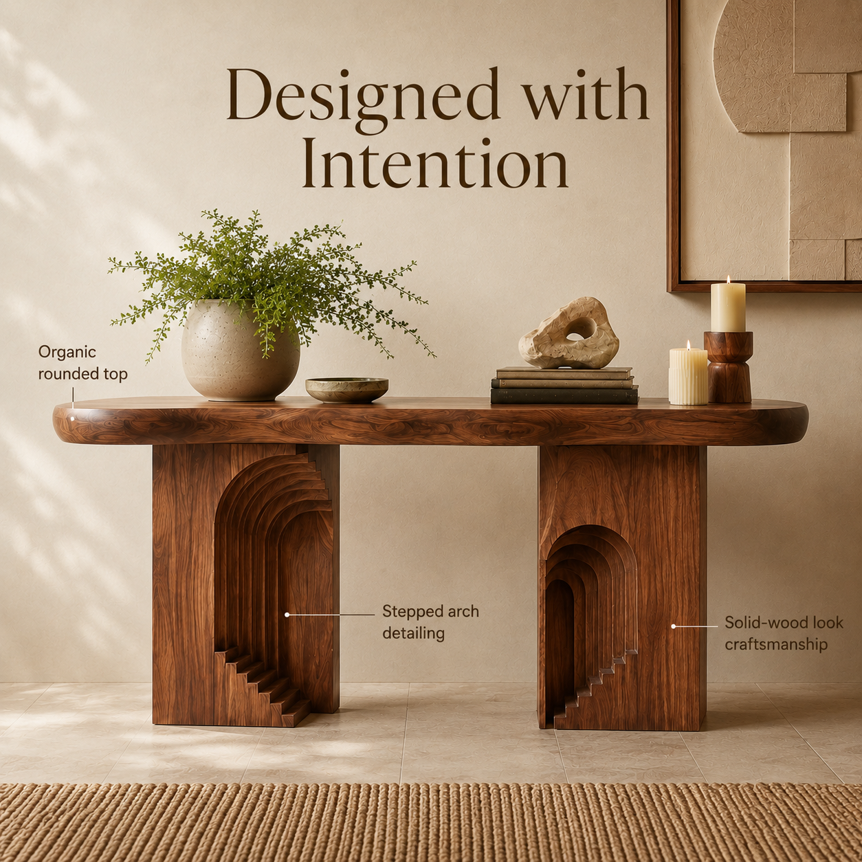 Nolan Arc Entry Console Table - Design 431 - product image 05