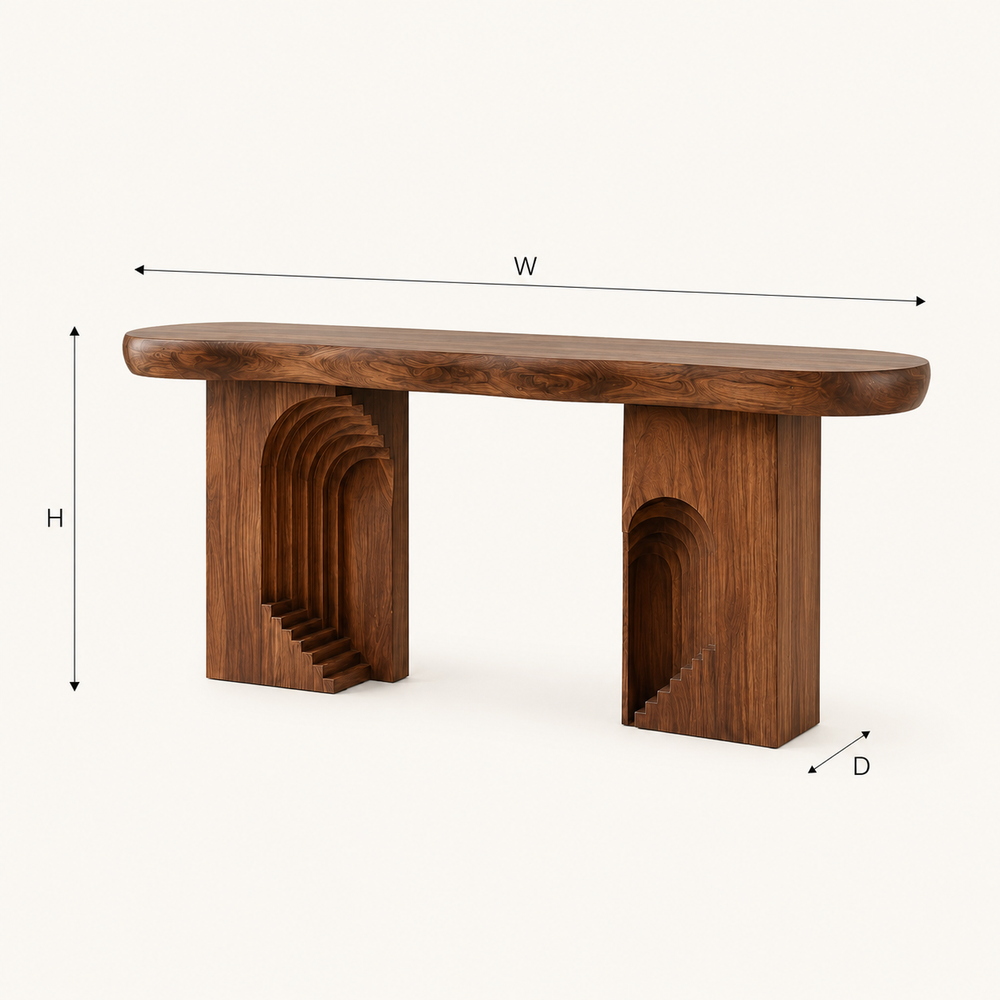 Nolan Arc Entry Console Table - Design 431 - product image 06