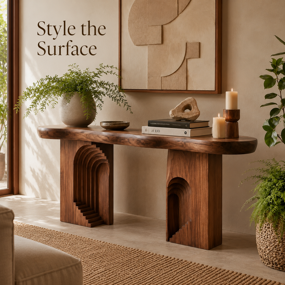Nolan Arc Entry Console Table - Design 431 - product image 09