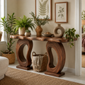 Liora Warm Walnut Console Table - Design 432 - main view