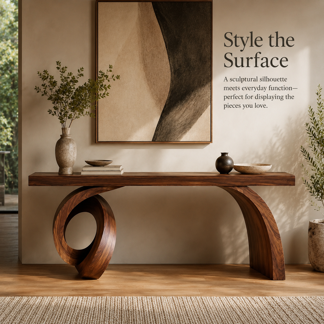 Rowan Hollow Form Console Table - Design 433 - product image 07