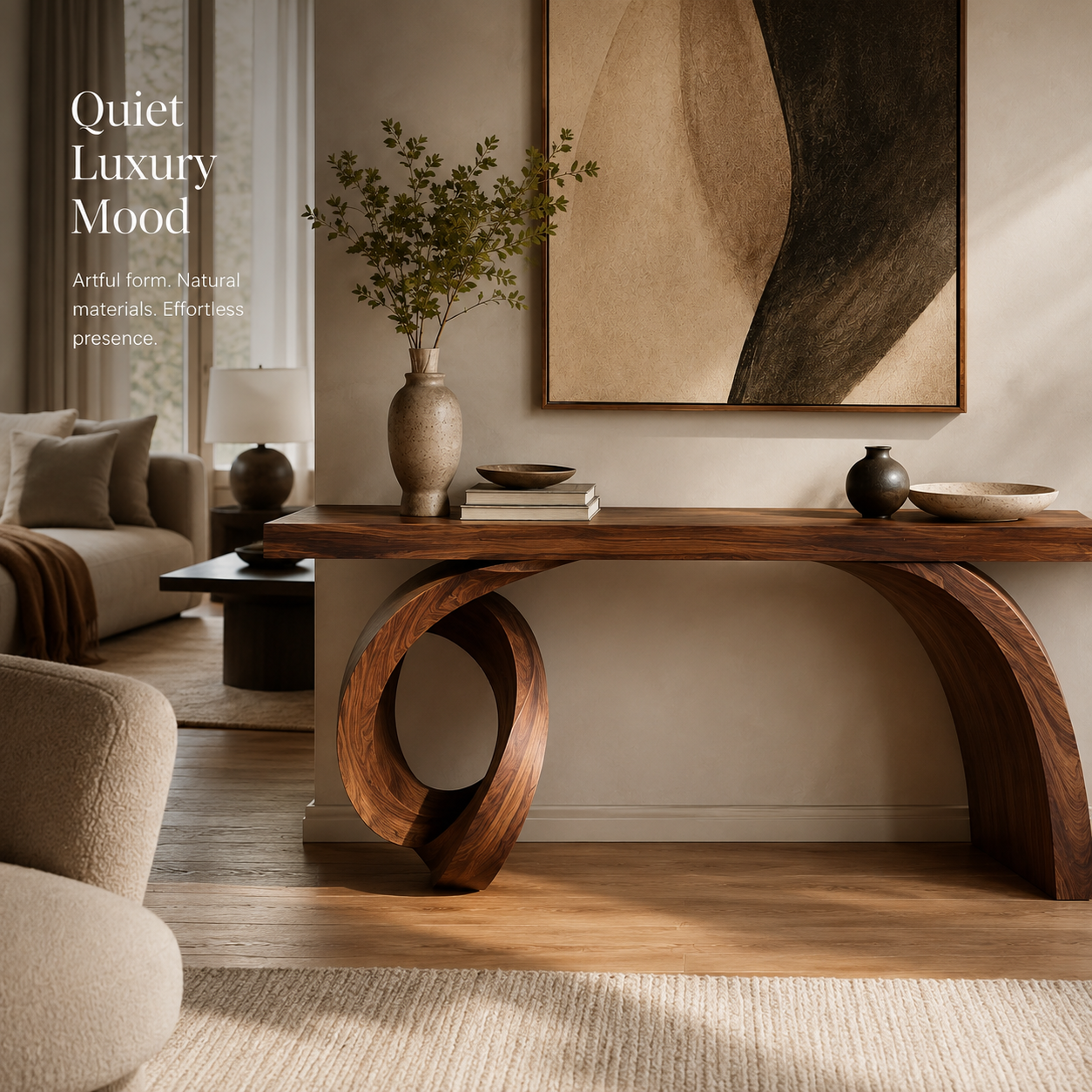 Rowan Hollow Form Console Table - Design 433 - product image 09