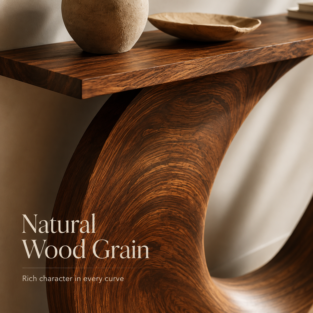 Brielle Sculpted Hall Console Table - Design 434 - product image 04