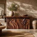 Orin Organic Modern Console Table - Design 435 - main view