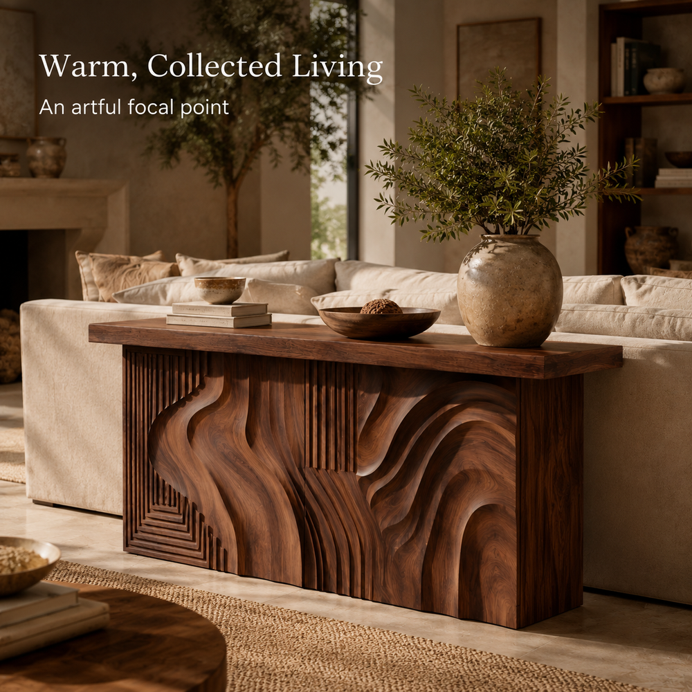 Orin Organic Modern Console Table - Design 435 - product image 05