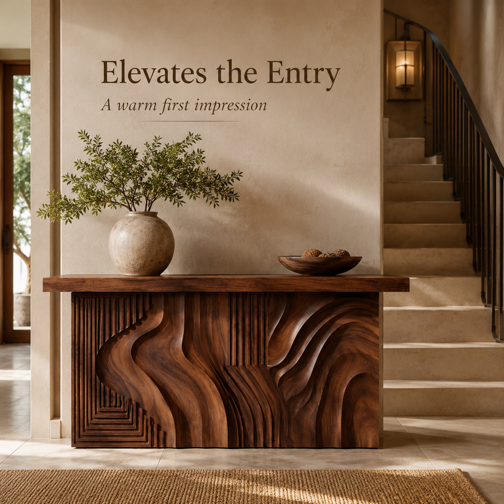 Orin Organic Modern Console Table - Design 435 - product image 06