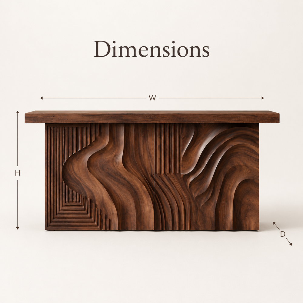Orin Organic Modern Console Table - Design 435 - product image 10