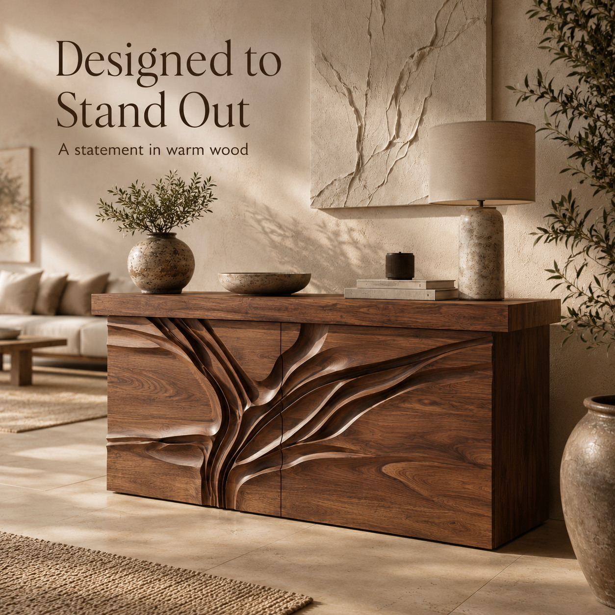 Selene Rounded Foyer Console Table - Design 436 - product image 03