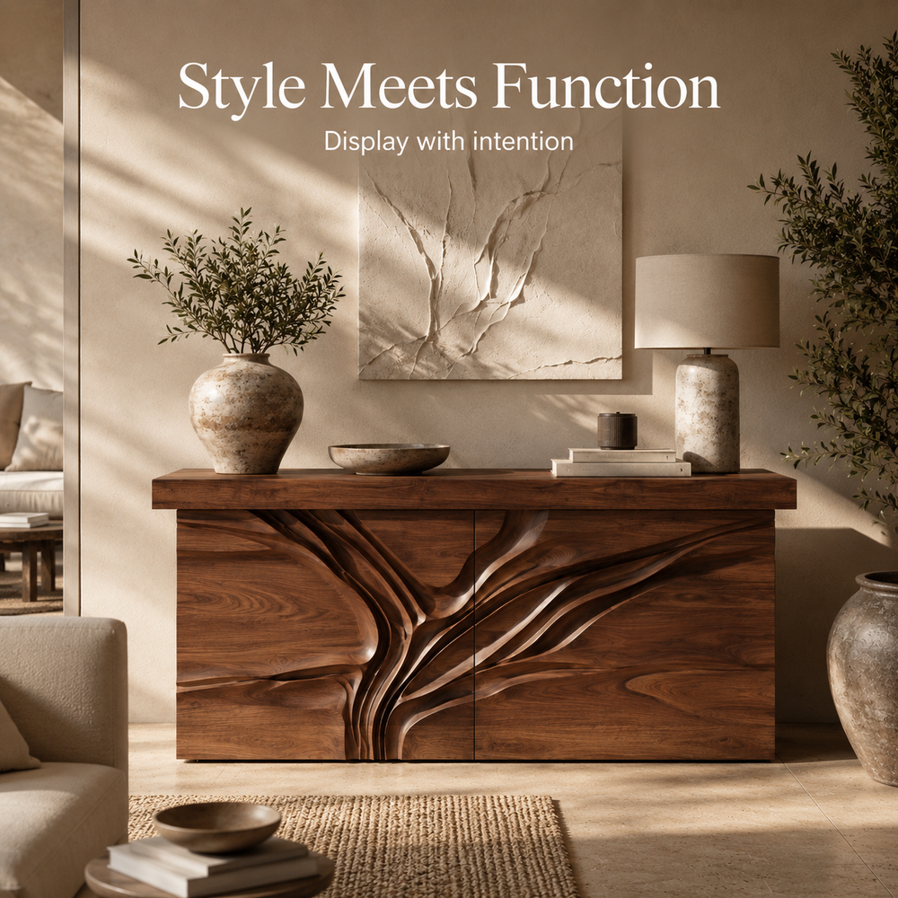 Selene Rounded Foyer Console Table - Design 436 - product image 06
