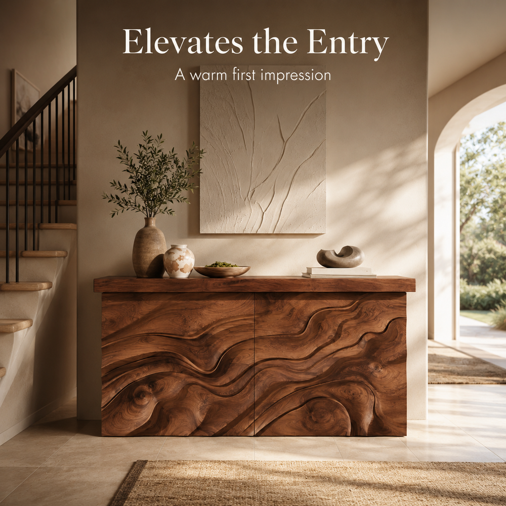 Mira Flow Wood Console Table - Design 438 - product image 09