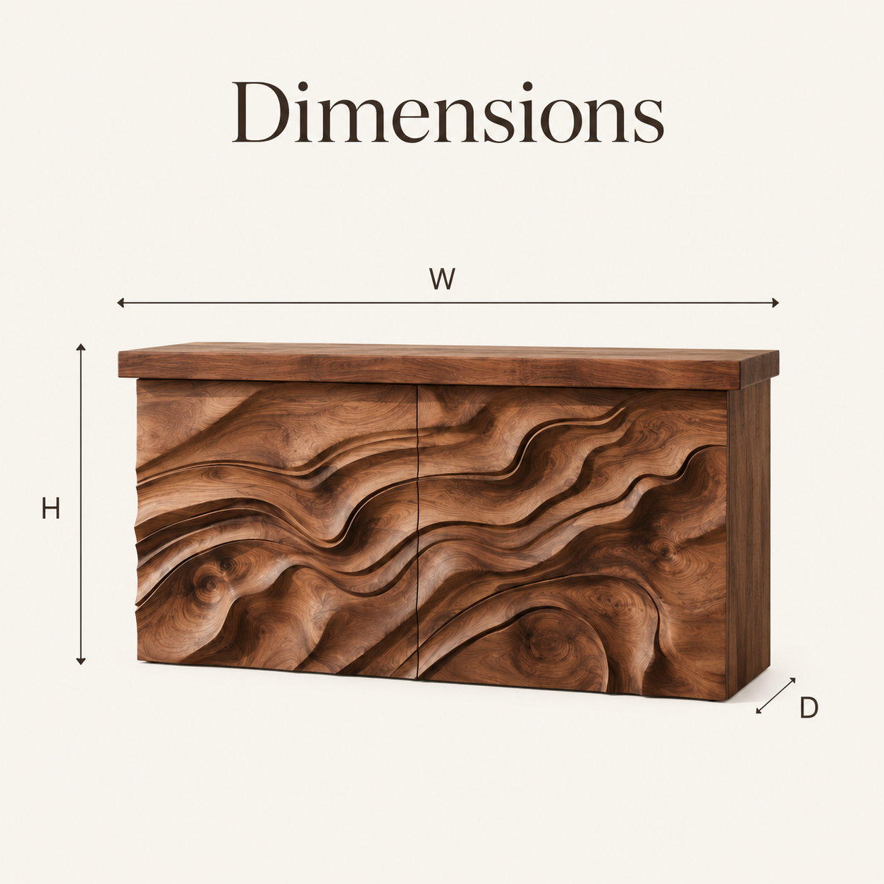 Mira Flow Wood Console Table - Design 438 - product image 11