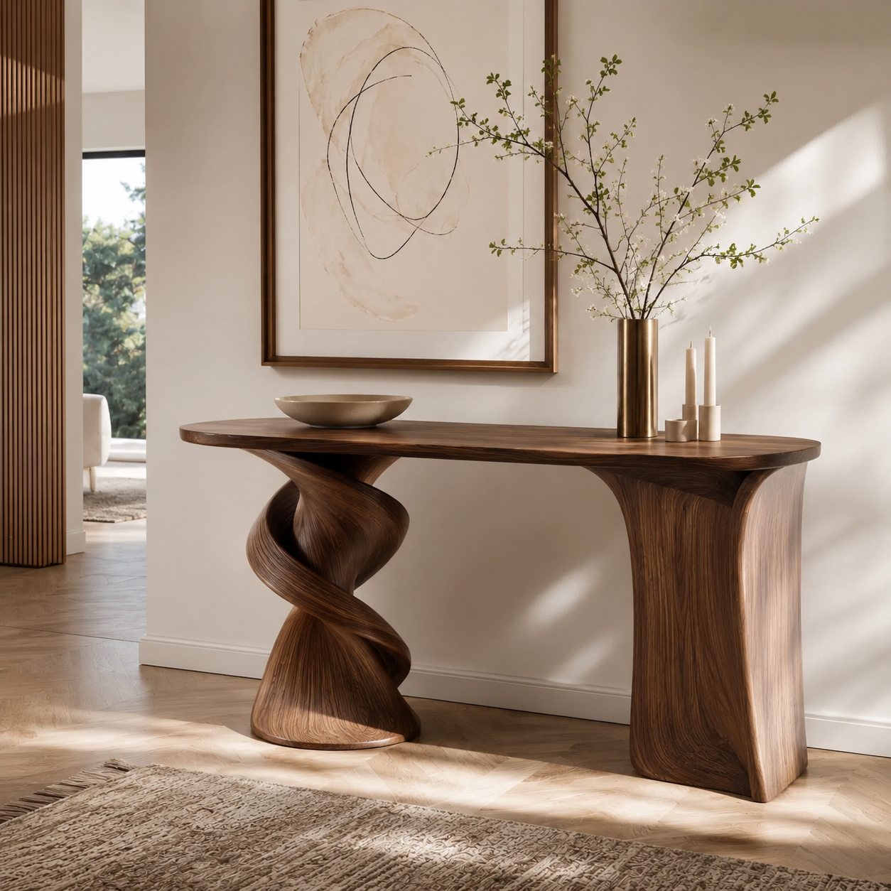 Talia Soft Edge Console Table - Design 439 - main view