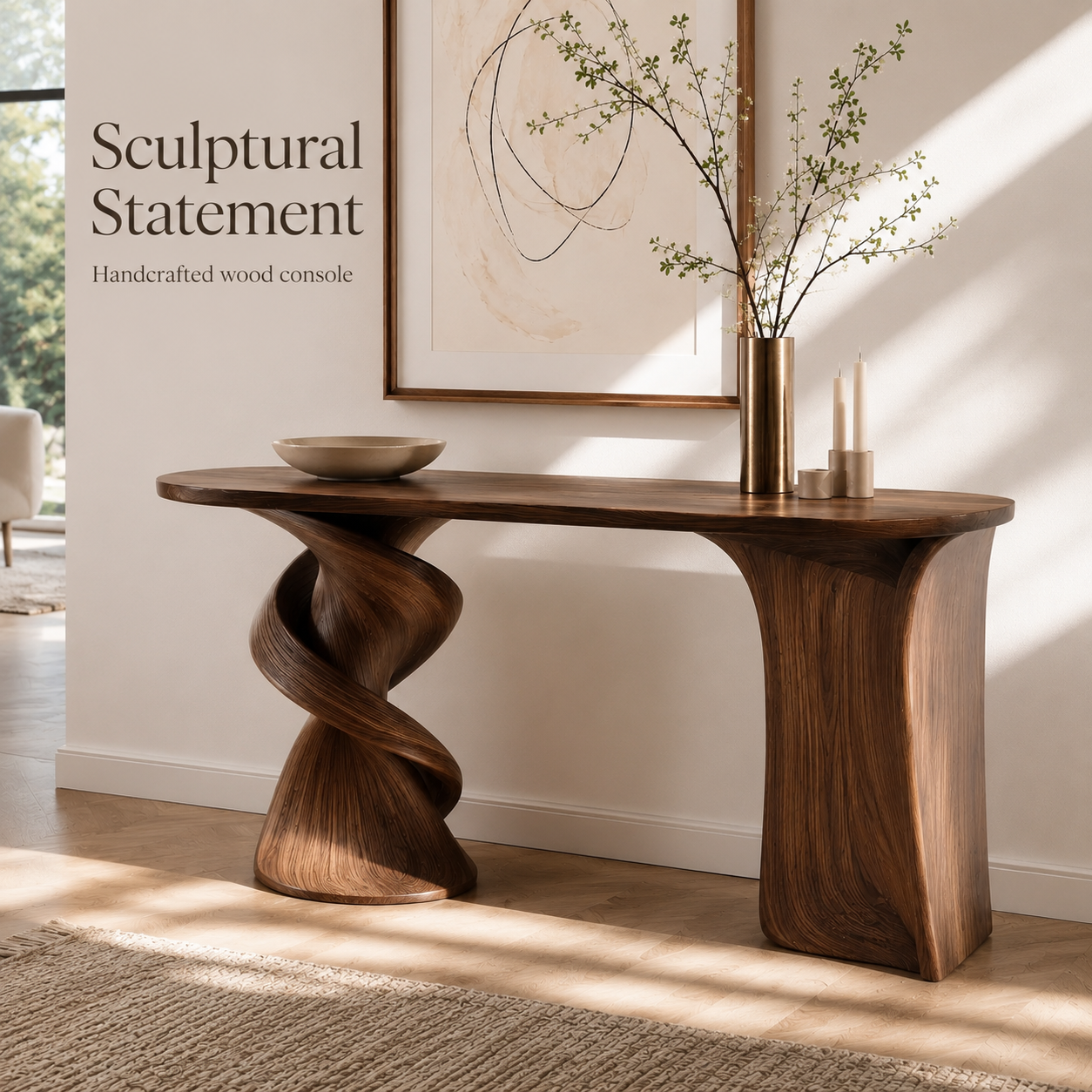 Talia Soft Edge Console Table - Design 439 - product image 02