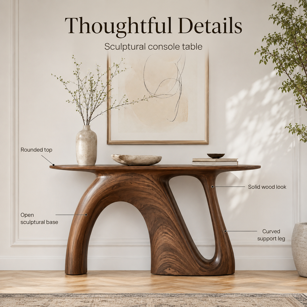 Isla Gallery Rail Console Table - Design 441 - product image 08