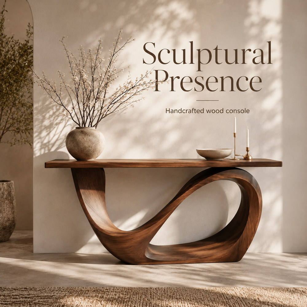 Celine Warm Modern Console Table - Design 442 - product image 02