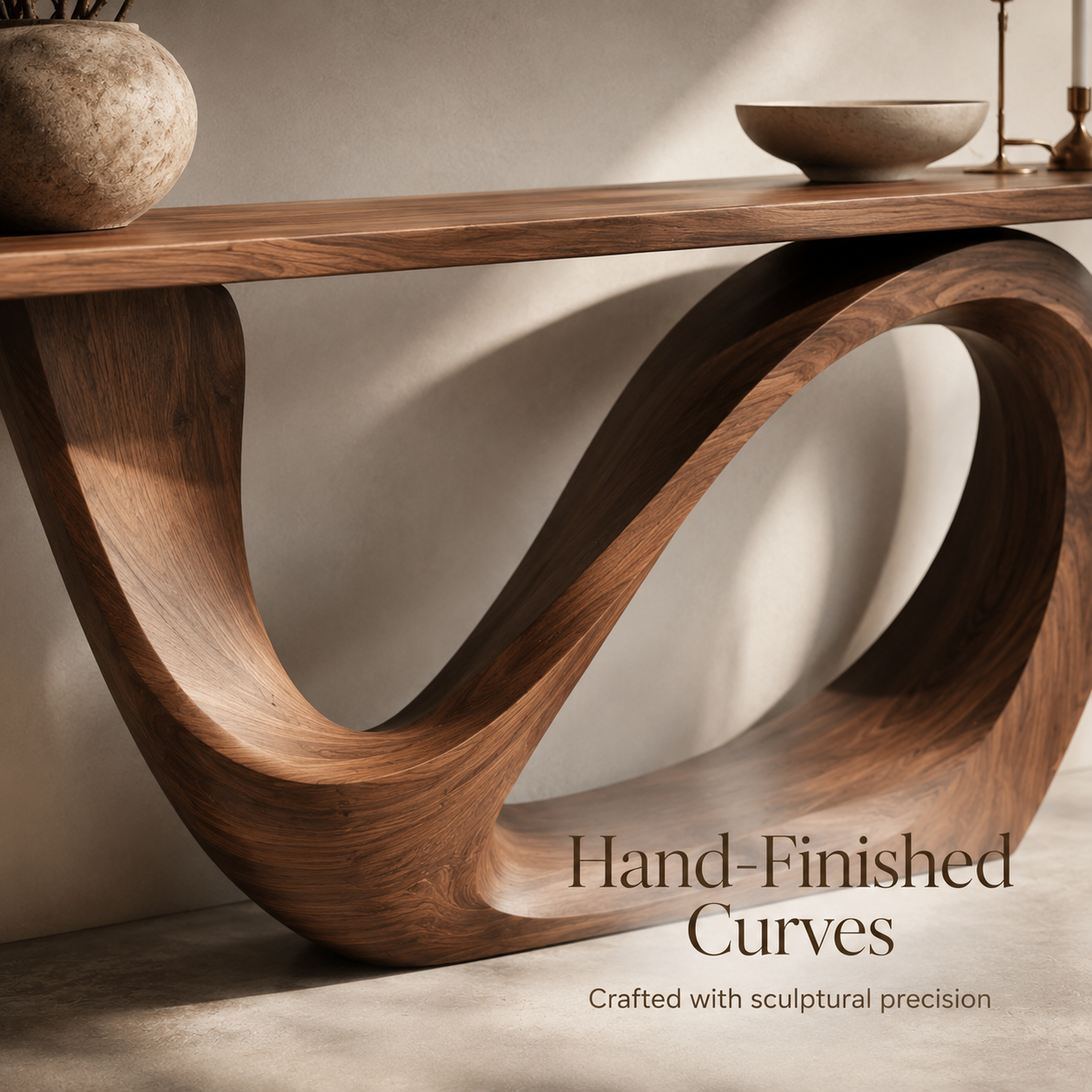 Celine Warm Modern Console Table - Design 442 - product image 06