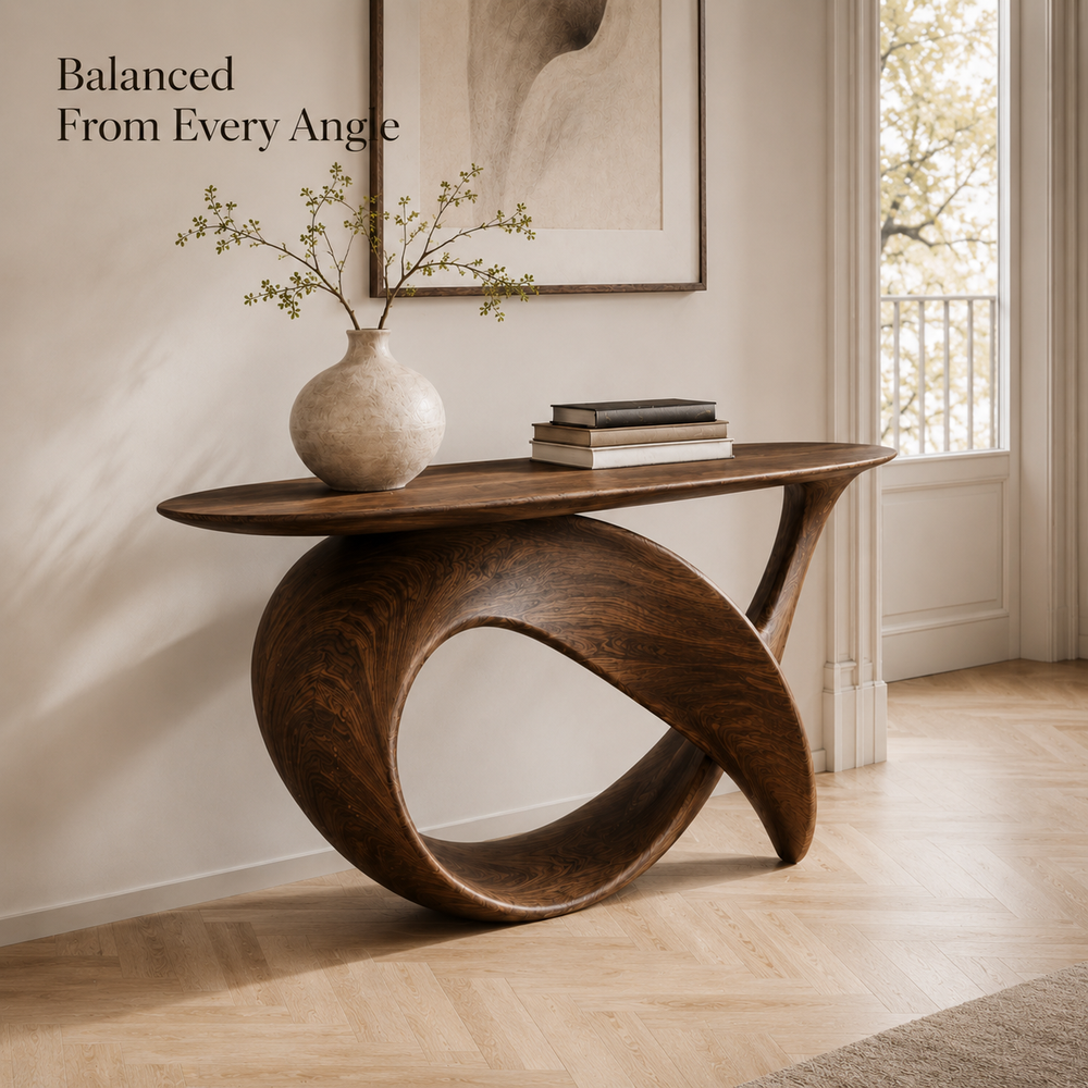 Aurelle Sculptural Console Table - Design 445 - product image 03