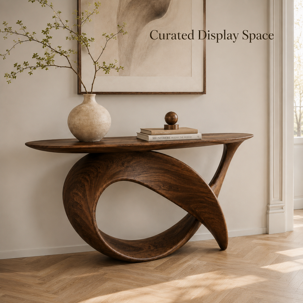 Aurelle Sculptural Console Table - Design 445 - product image 07
