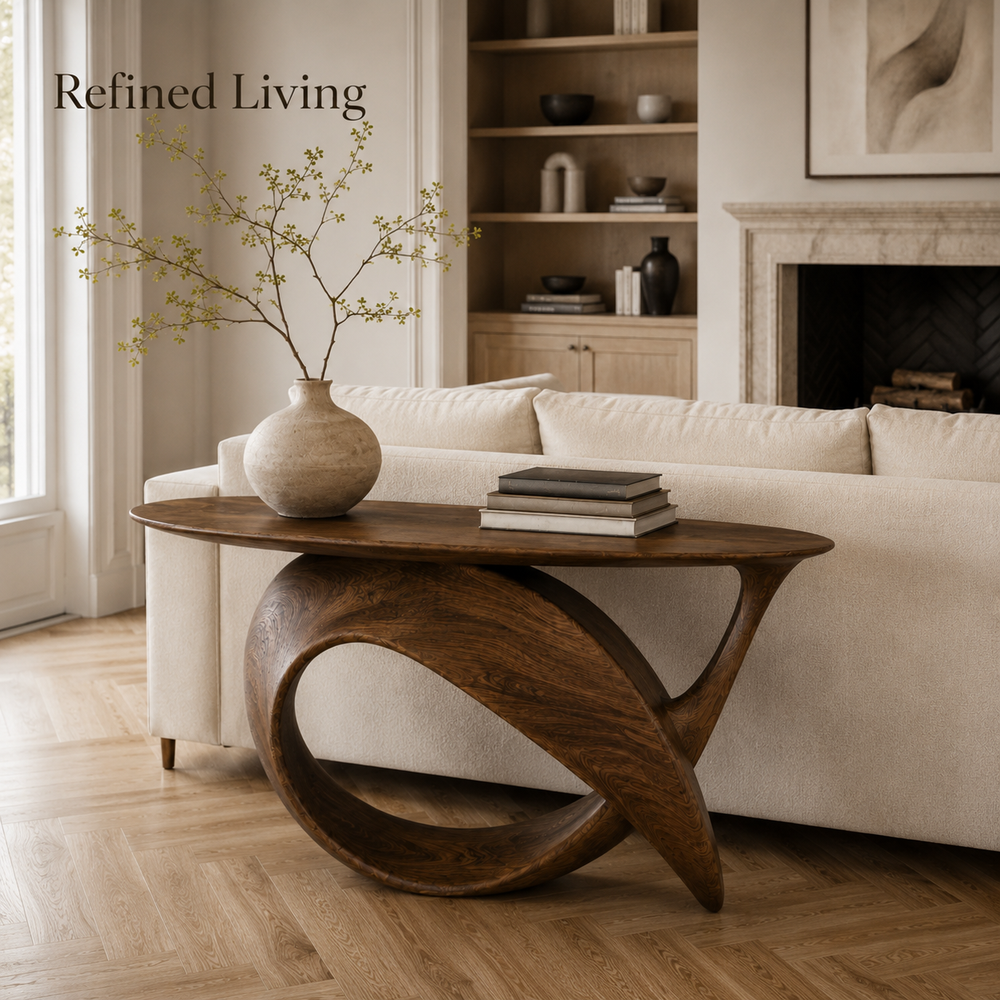 Aurelle Sculptural Console Table - Design 445 - product image 10