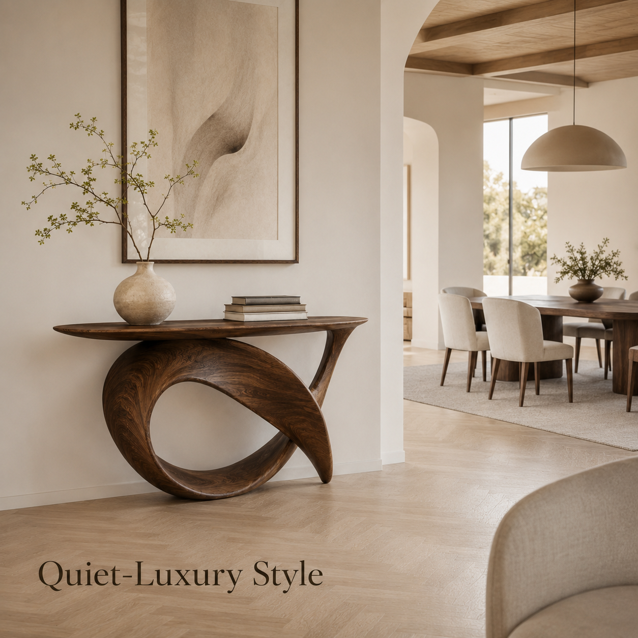Aurelle Sculptural Console Table - Design 445 - product image 11