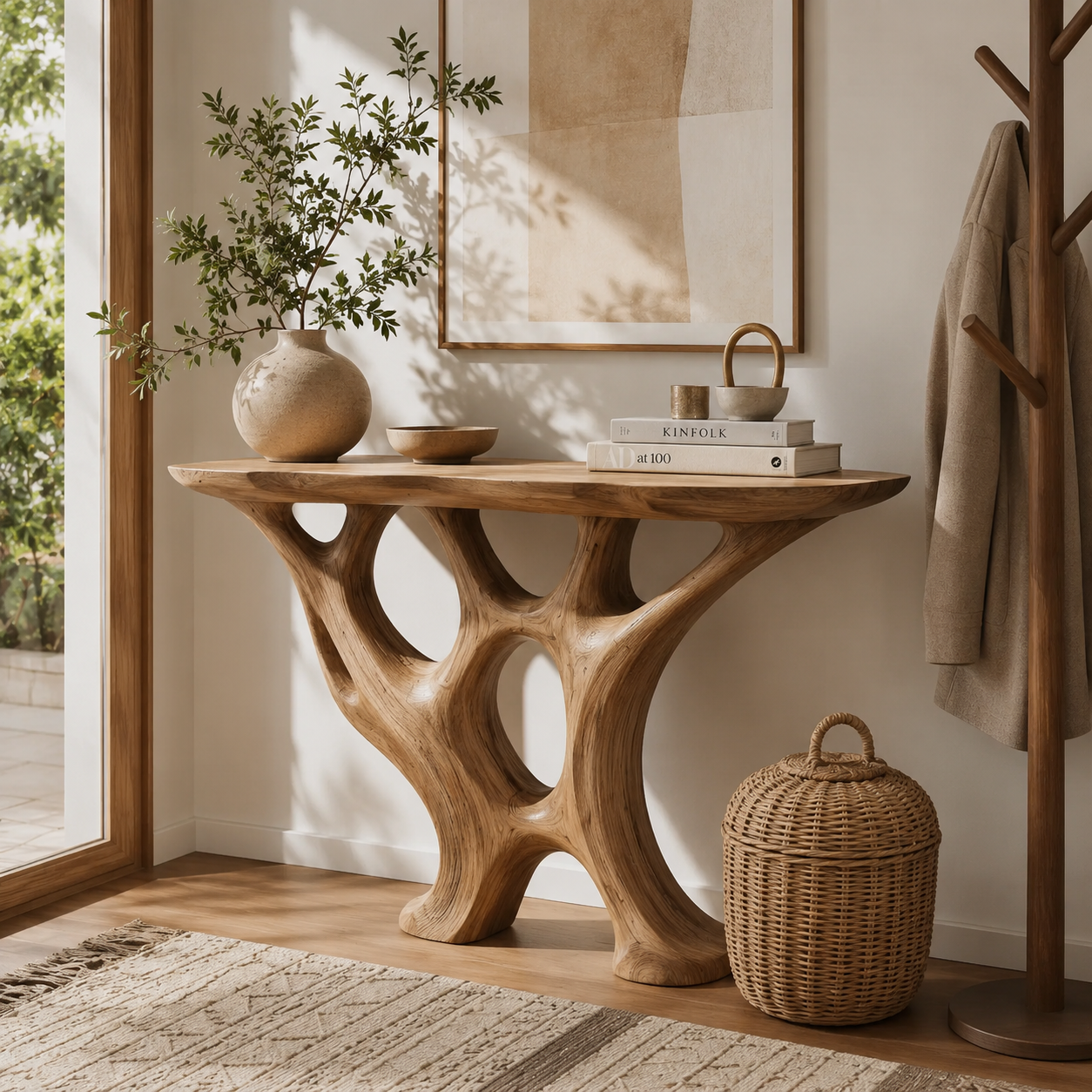 Caldera Organic Hall Console Table - Design 447 - main view