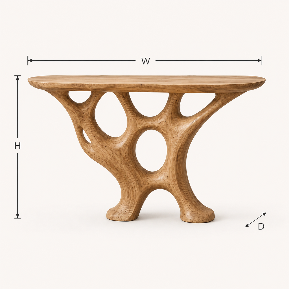 Caldera Organic Hall Console Table - Design 447 - product image 04
