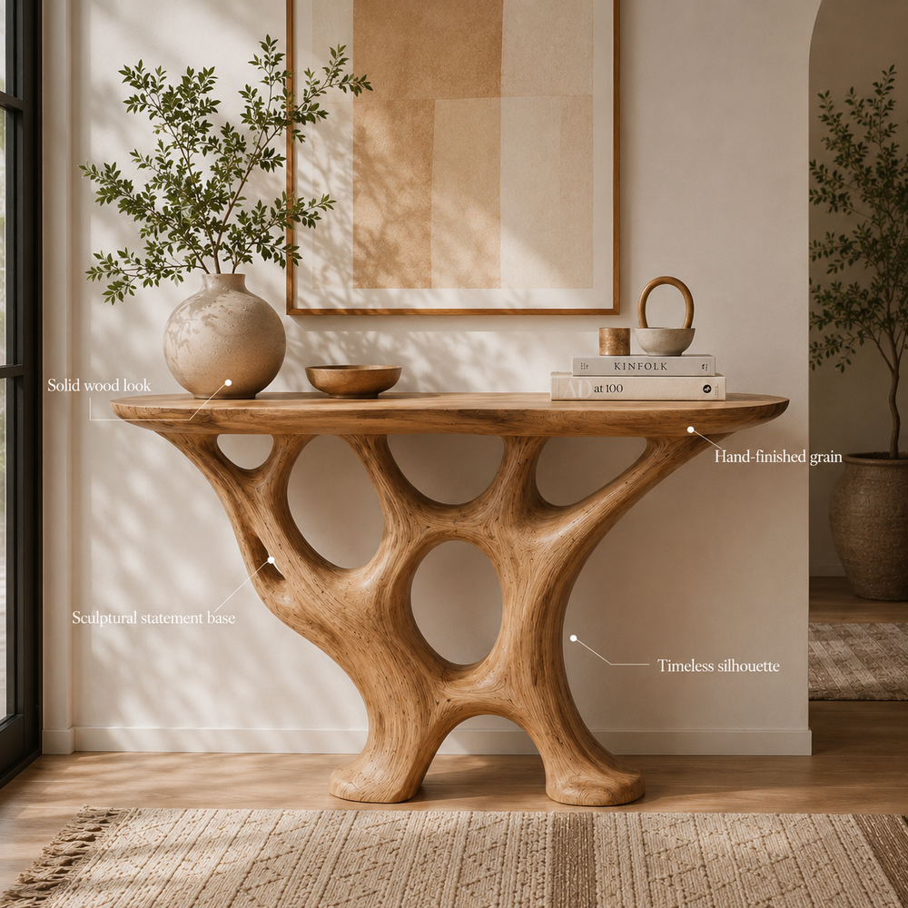 Caldera Organic Hall Console Table - Design 447 - product image 07
