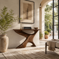 Soren Rounded Wood Console Table - Design 448 - main view
