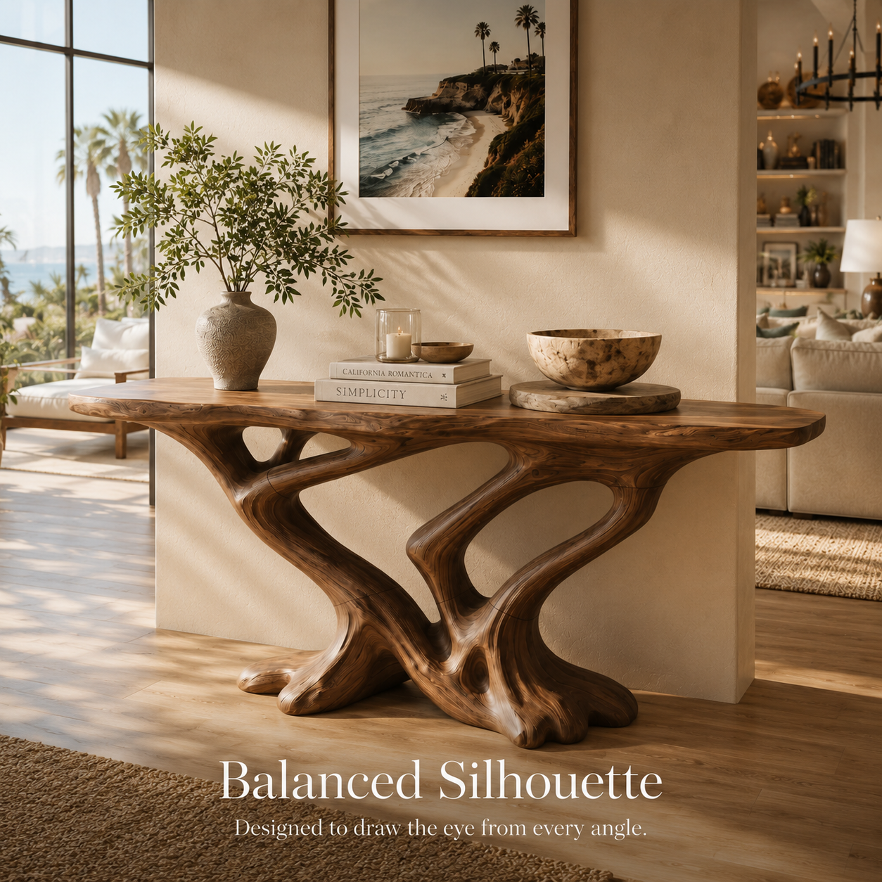 Veyra Soft Curve Console Table - Design 450 - product image 03