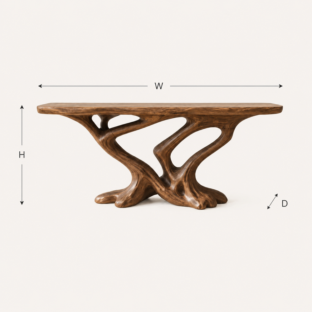 Veyra Soft Curve Console Table - Design 450 - product image 04