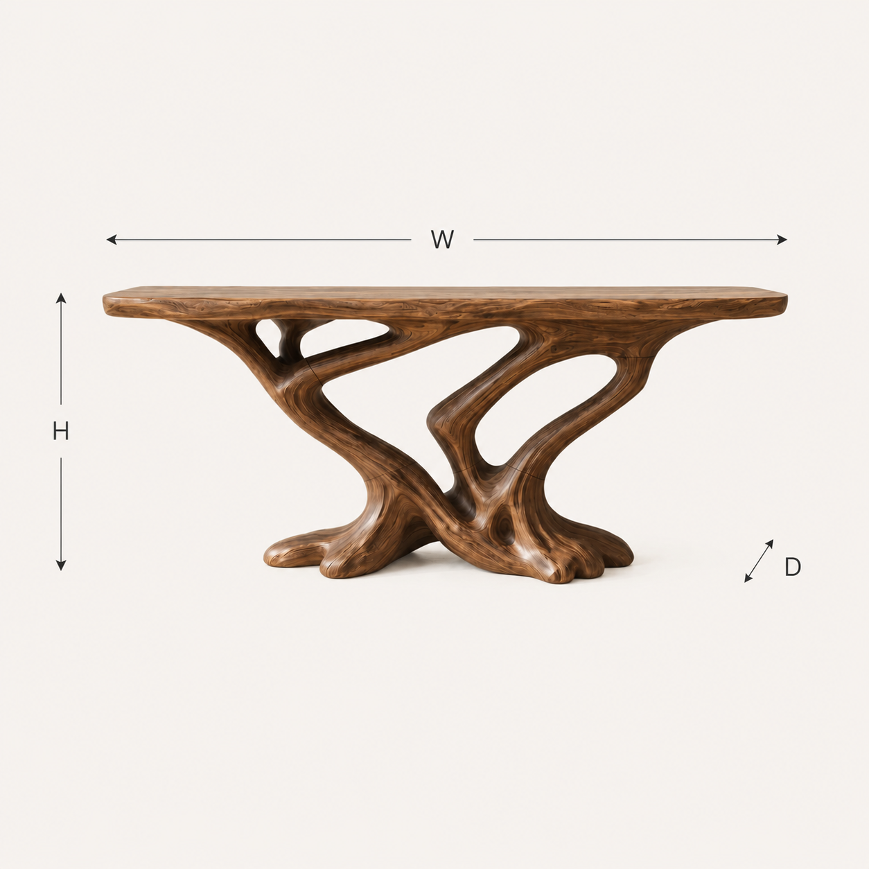 Veyra Soft Curve Console Table - Design 450 - product image 04