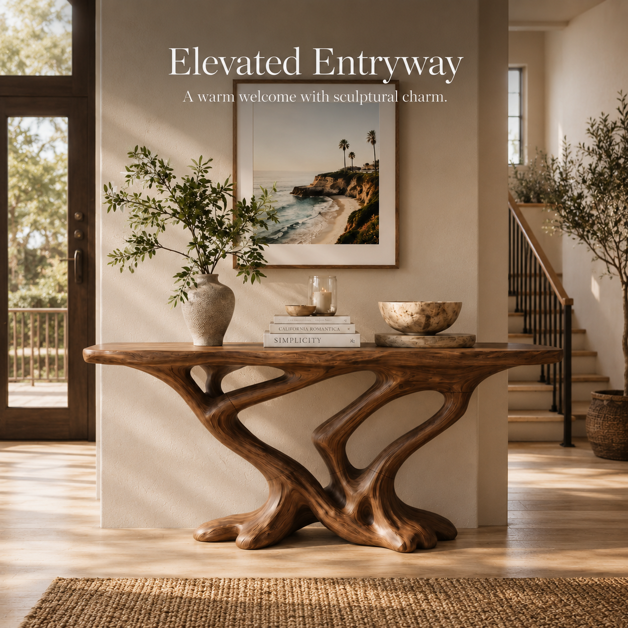Veyra Soft Curve Console Table - Design 450 - product image 09