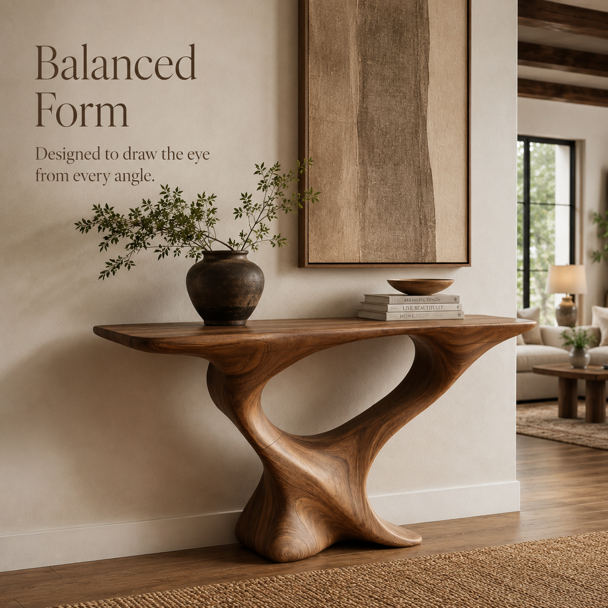 Nolan Arc Entry Console Table - Design 451 - product image 02