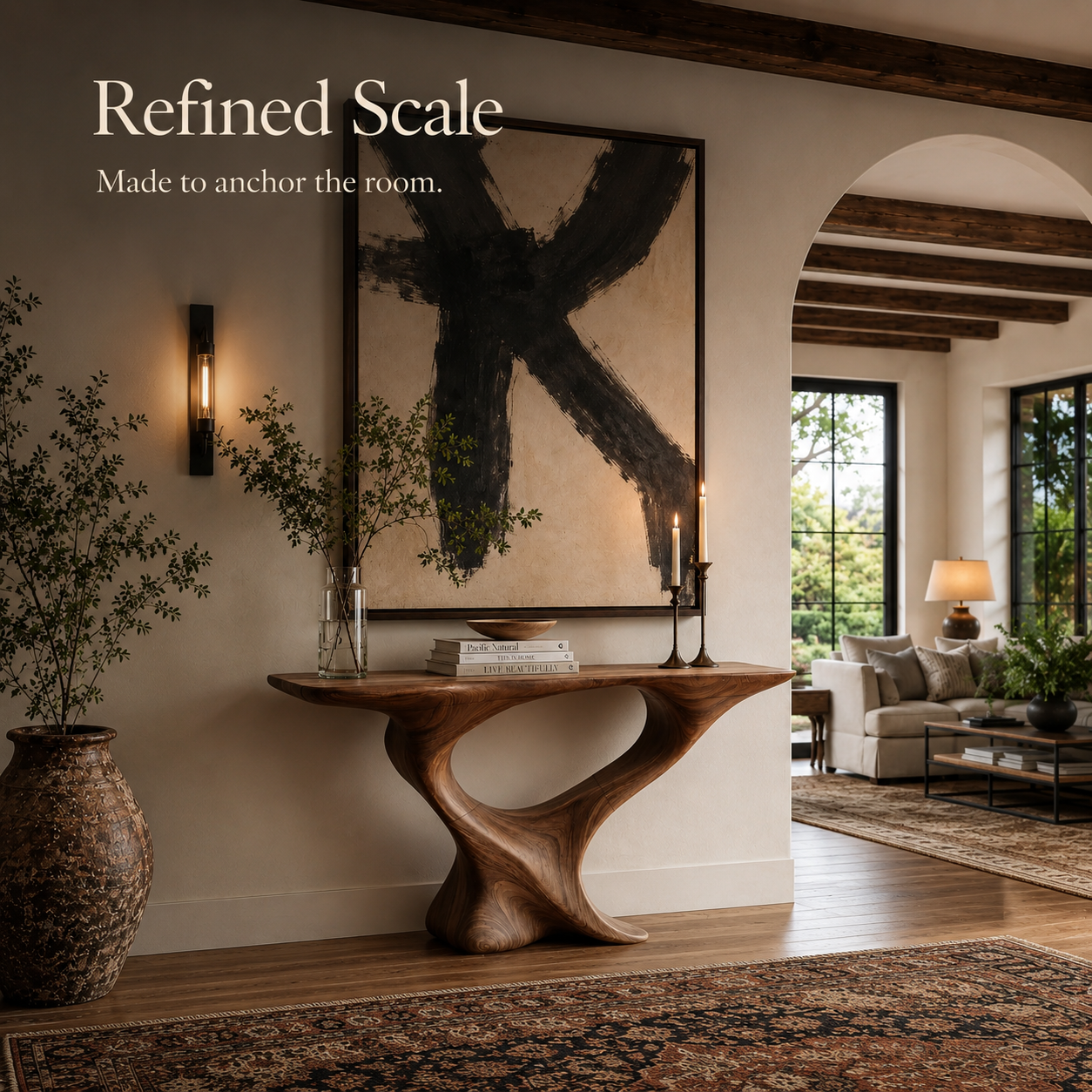 Nolan Arc Entry Console Table - Design 451 - product image 03