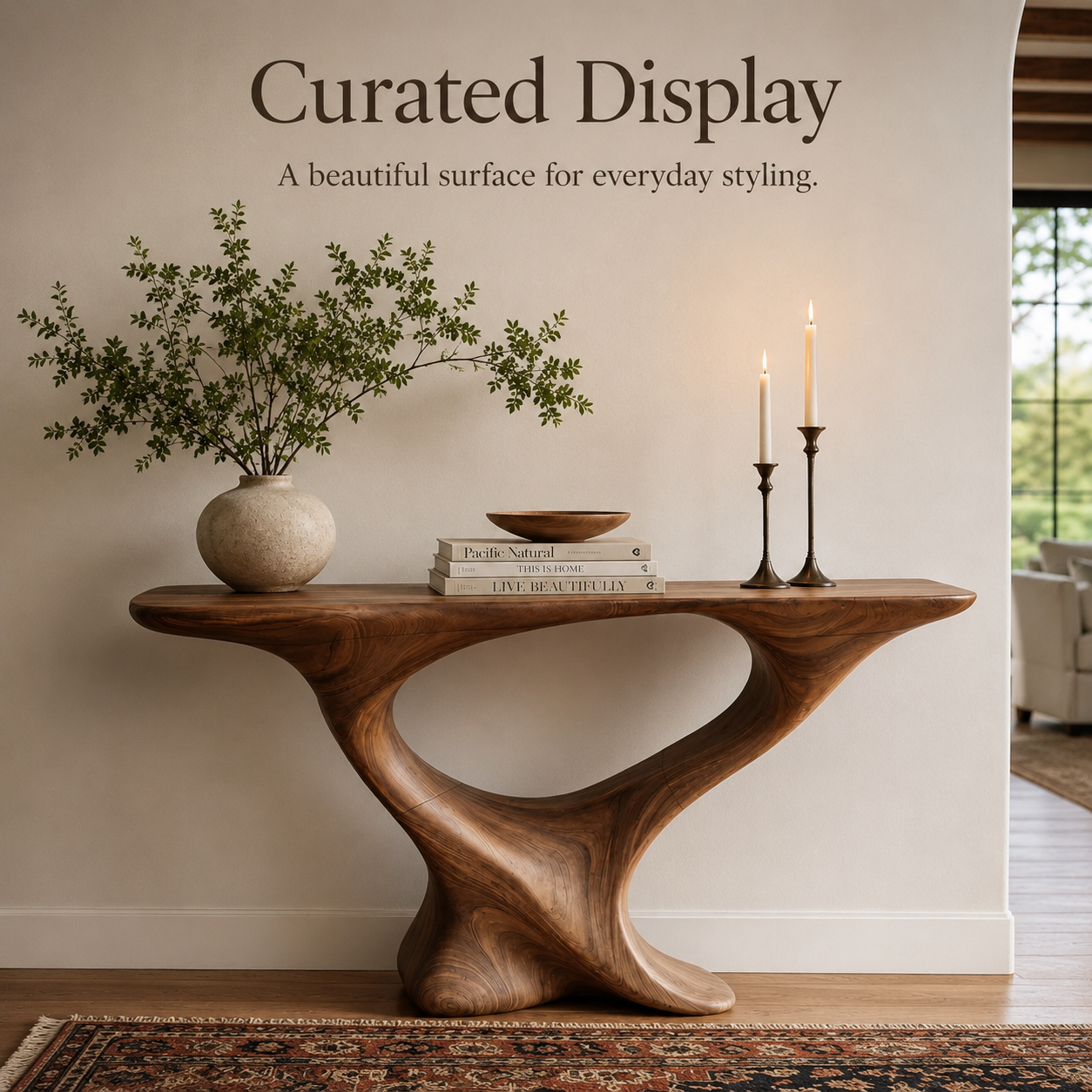 Nolan Arc Entry Console Table - Design 451 - product image 06