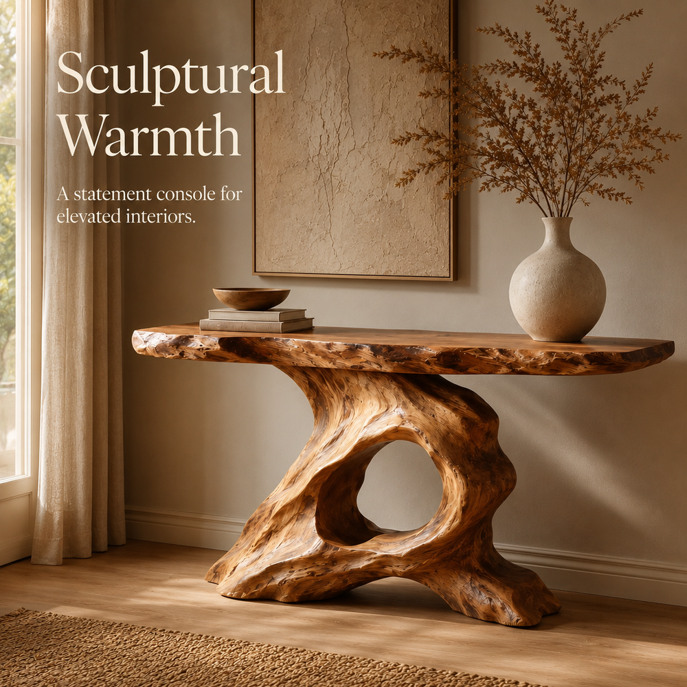 Liora Warm Walnut Console Table - Design 452 - product image 02