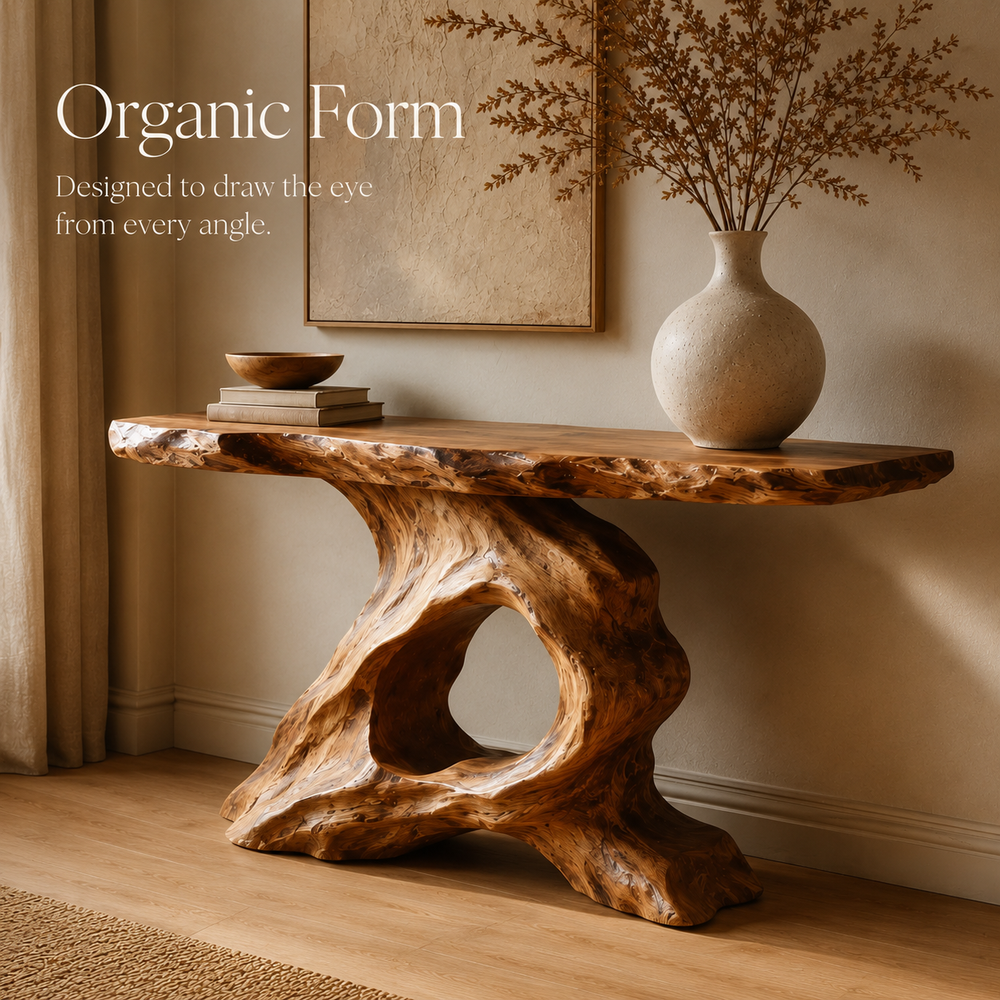 Liora Warm Walnut Console Table - Design 452 - product image 03