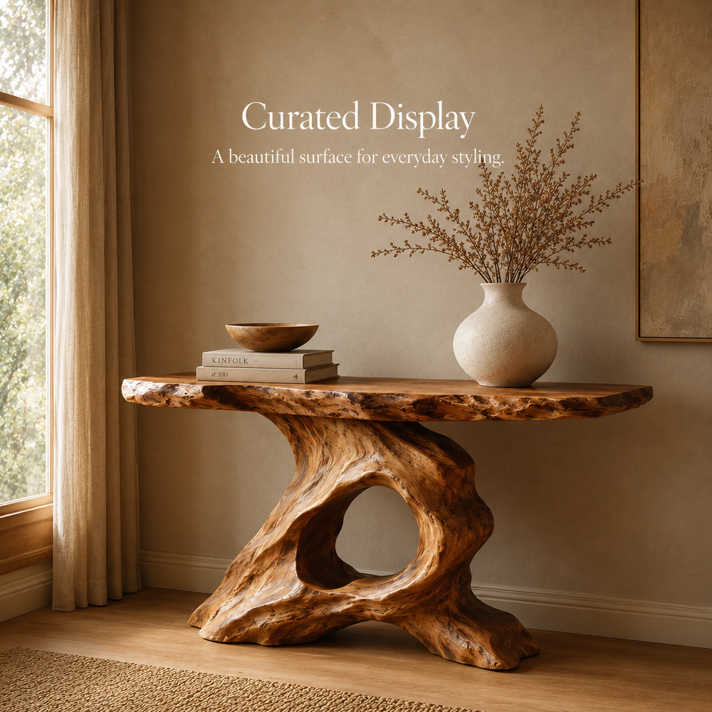 Liora Warm Walnut Console Table - Design 452 - product image 07