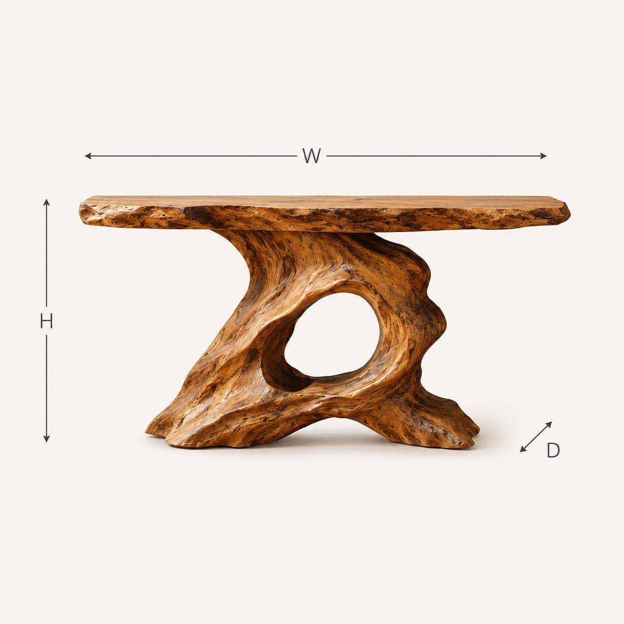 Liora Warm Walnut Console Table - Design 452 - product image 11