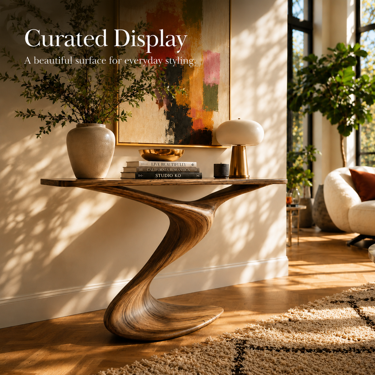 Rowan Hollow Form Console Table - Design 453 - product image 07