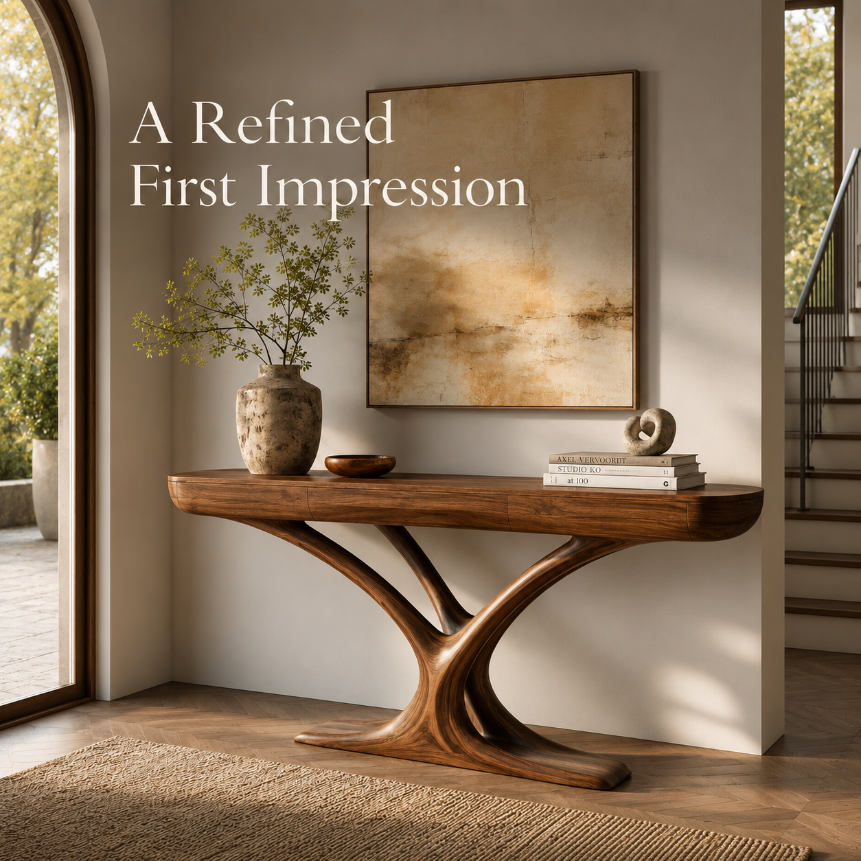 Orin Organic Modern Console Table - Design 455 - product image 08